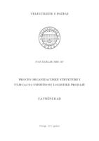 PROCES ORGANIZACIJSKE STRUKTURE I UTJECAJ NA USPJEŠNOST LOGISTIKE PRODAJE