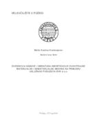 EVIDENCIJA NABAVE I OBRAČUNA AMORTIZACIJE DUGOTRAJNE MATERIJALNE I NEMATERIJALNE IMOVINE NA PRIMJERU USLUŽNOG PODUZEĆA RUR D.O.O.