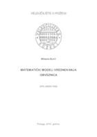 MATEMATIČKI MODELI VREDNOVANJA OBVEZNICE