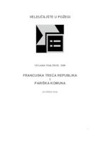 FRANCUSKA TREĆA REPUBLIKA I PARIŠKA KOMUNA