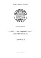 ZAKONSKA OSNOVA PREBIVALIŠTA I BORAVIŠTA GRAĐANA