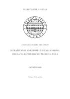 ISTRAŽIVANJE ANKETOM UTJECAJA CORONA VIRUSA  NA KONZUMACIJU PLODOVA VOĆA