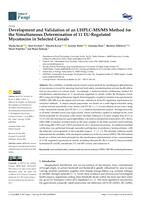 Development and Validation of an UHPLC-MS/MS Method for the Simultaneous Determination of 11 EU-Regulated Mycotoxins in Selected Cereals