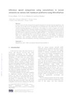 Inference speed comparison using convolutions in neural networks on various SoC hardware platforms using MicroPython