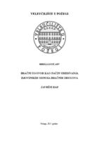 BRAĆNI UGOVORI KAO NAČIN UREĐIVANJA IMOVINSKIH ODNOSA BRAČNIH DRUGOVA