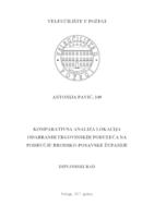 KOMPARATIVNA ANALIZA LOKACIJA ODABRANIH TRGOVINSKIH PODUZEĆA NA PODRUČJU BRODSKO-POSAVSKE ŽUPANIJE