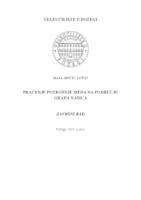 prikaz prve stranice dokumenta PRAĆENJE POTROŠNJE MEDA NA PODRUČJU GRADA NAŠICA