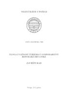 prikaz prve stranice dokumenta ULOGA I VAŽNOST TURIZMA U GOSPODARSTVU REPUBLIKE HRVATSKE