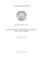 prikaz prve stranice dokumenta DUPONT ANALIZA ZAGREBAČKE PIVOVARE D.D. 2004.-2007.