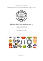 prikaz prve stranice dokumenta Prehrambeno–tehnološko inženjerstvo : priručnik za vježbe