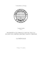 prikaz prve stranice dokumenta DETERMINACIJA FIBONACCIJEVOG NIZA NA MLADICAMA JABUKE, KRUŠKE, ŠLJIVA I TREŠNJE