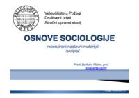 prikaz prve stranice dokumenta Osnove sociologije