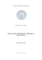 prikaz prve stranice dokumenta RAZVOJ MALOPRODAJE U REPUBLICI HRVATSKOJ