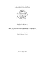 prikaz prve stranice dokumenta MALOPRODAJNI KOMUNIKACIJSKI MIKS